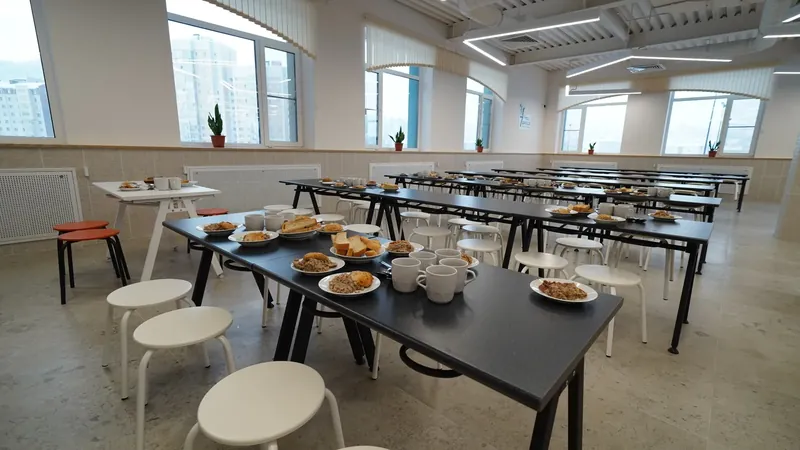 Комплексное оснащение солнцезащитой школы в Горно-Алтайске