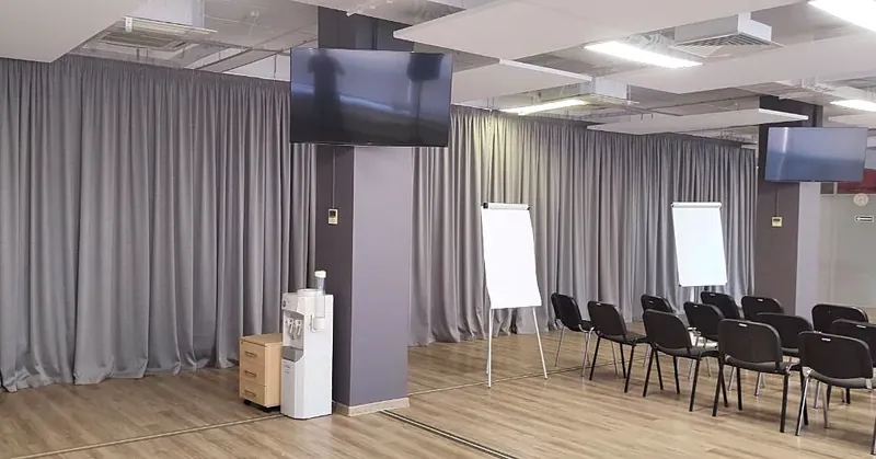 Звукоразделяющие портьерные шторы
